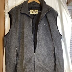 north end all climate wear gray new with tags vest size x large